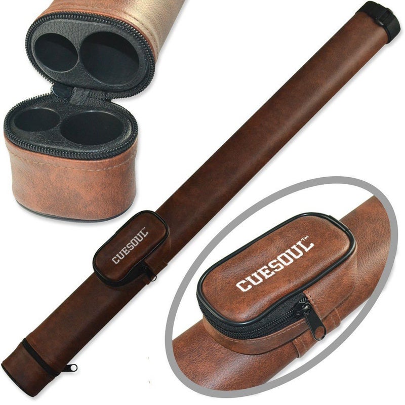 CUESOUL 58 Inch 19oz 1/2 Maple Billiard Stick Pool Cue Set 11.5mm/13mm Tip[Weight Adjustable] - Image 3